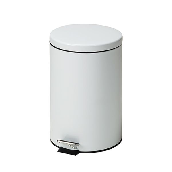 Clinton Waste Can - 20 QT White Round