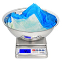 Detecto Digital Scale with Utility Bowl - straight view