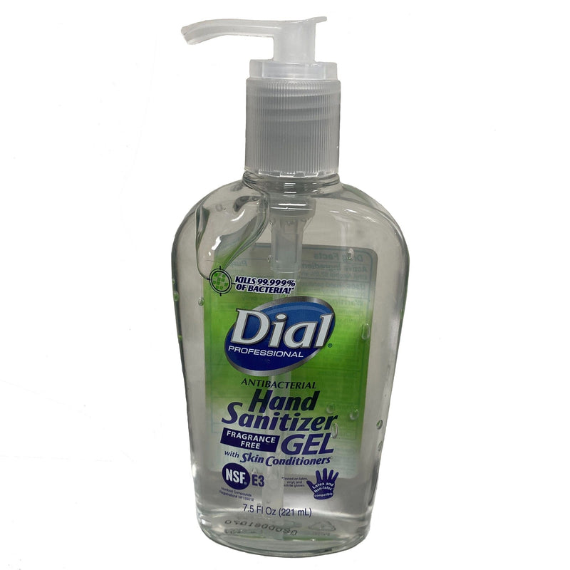 Dial Fragrance Free Antibacterial Hand Sanitizer With Moisturizer