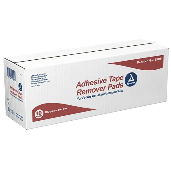 Dynarex Adhesive Tape Remover Pad - Case