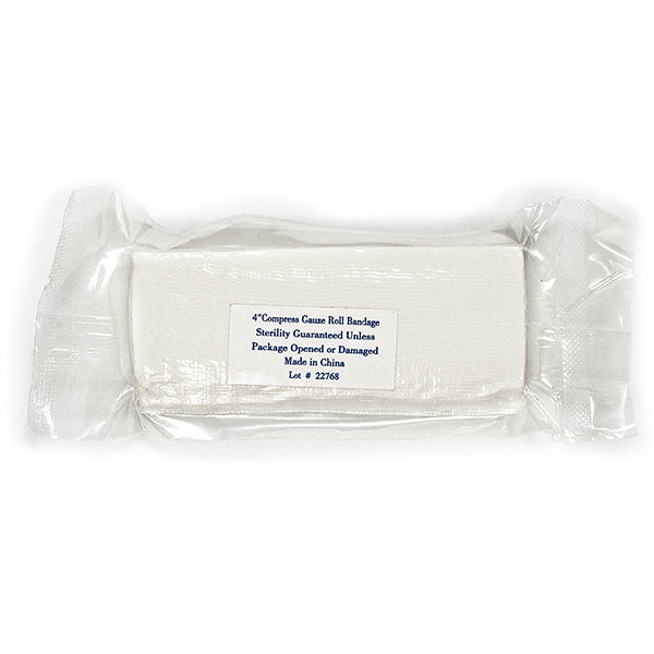 Dynarex Compress Bandages - Gauze Roll - 4" x 6 yd