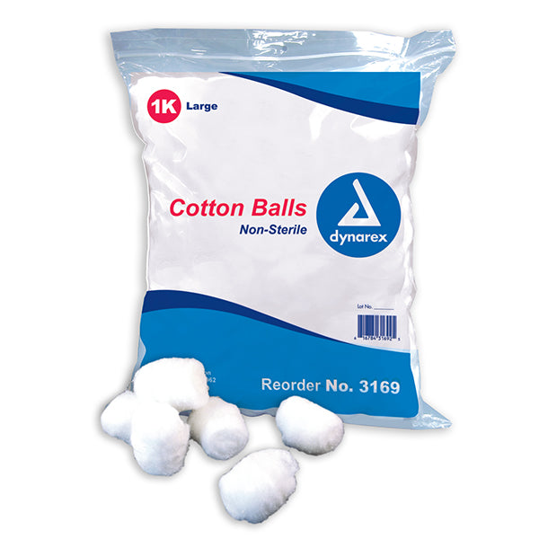 Dynarex Cotton Balls - Large