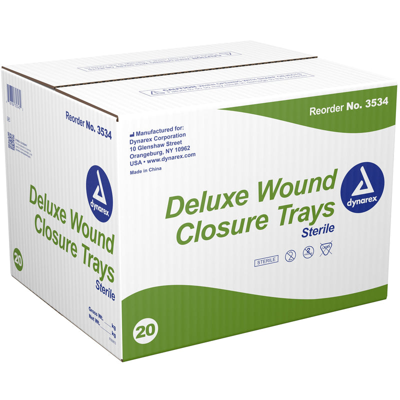 Dynarex Deluxe Wound Closure Tray case