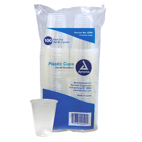 Dynarex Disposable Drinking Cups - 9 oz