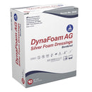 Dynarex DynaFoam AG Bordered Silver Foam Dressing - Box