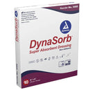 Dynarex DynaSorb Super Absorbent Dressings - Non-Adherent - 6" x 6" - Box
