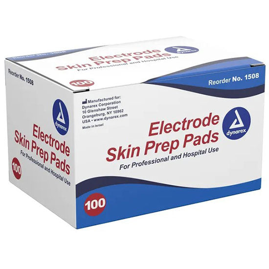 Dynarex Electrode Skin Prep Pads - Box