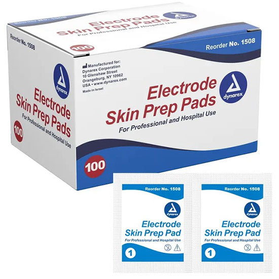 Dynarex Electrode Skin Prep Pads