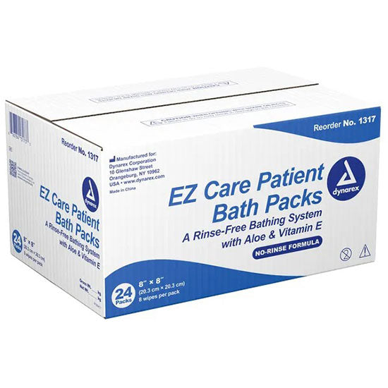 Dynarex EZ Care Patient Bath Packs - Case