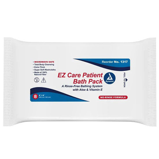 Dynarex EZ Care Patient Bath Packs