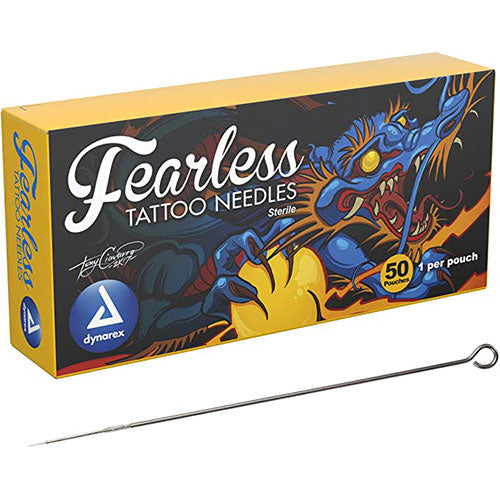 Dynarex Fearless Tattoo Needles - Round Liner - Close-Up