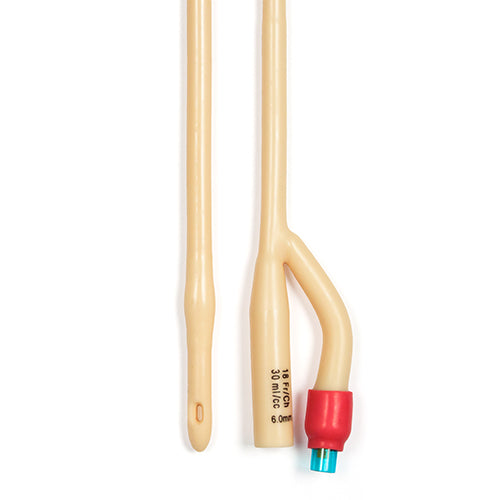 Dynarex Foley Catheter - 30 cc - 18 FR