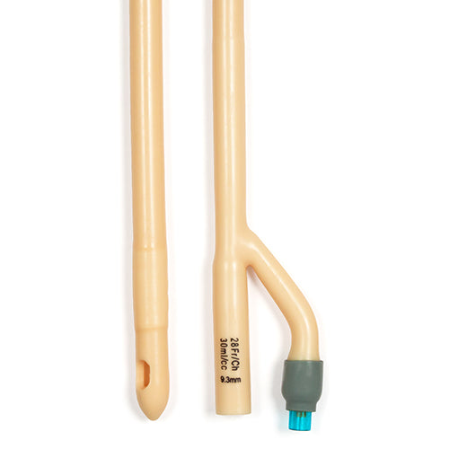 Dynarex Foley Catheter - 30 cc - 28 FR