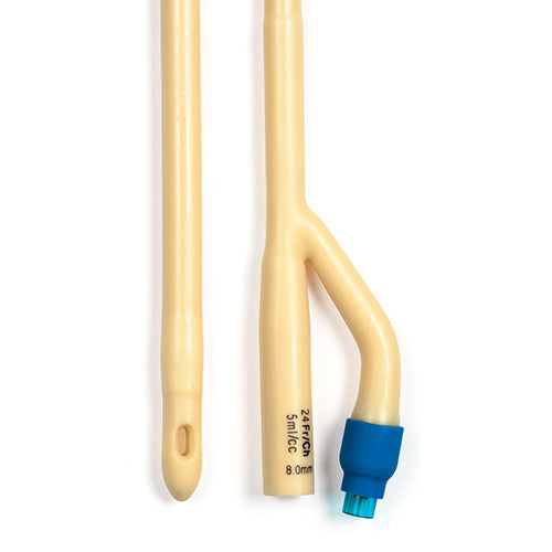 Dynarex Foley Catheter - 5 cc - 24 FR