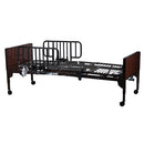 Dynarex Full Electric Home Care Bed - Half-Length Bed Rail