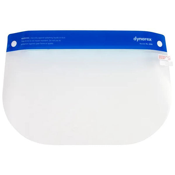 Dynarex Full Length Face Shield - Front