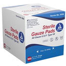 Dynarex Gauze Pad - Sterile - 4" x 4" - Box