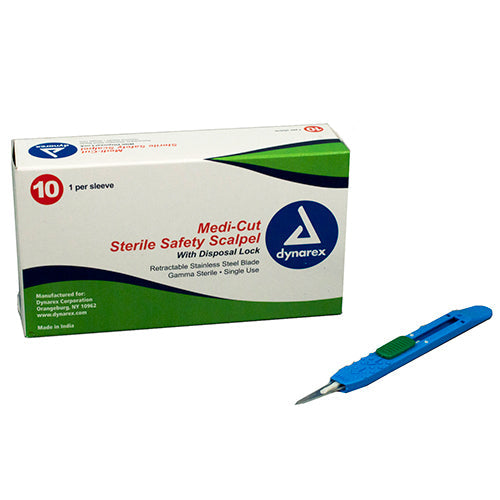 Dynarex Medicut Safety Scalpels -