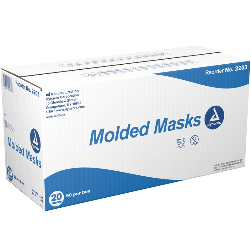 Dynarex Molded Face Mask case
