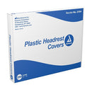 Dynarex Plastic Headrest Covers - Large - Box