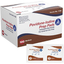 Dynarex Povidone-Iodine Prep Pad box