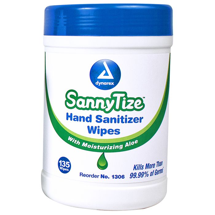 Dynarex SannyTize Hand Sanitizer Wipes