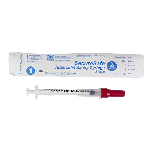 Dynarex SecureSafe Tuberculin Safety Syringe