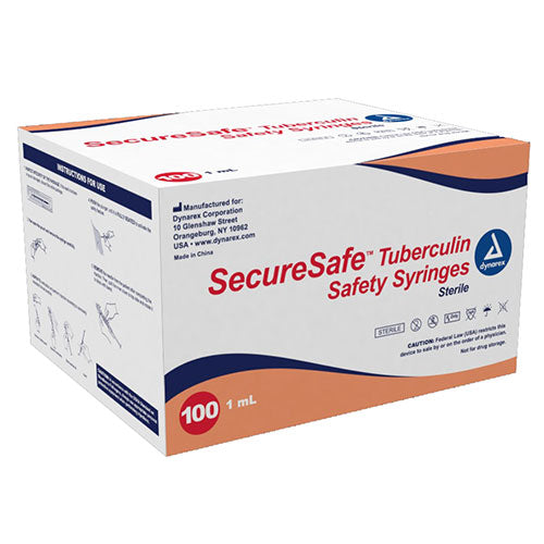 Dynarex SecureSafe Tuberculin Safety Syringe