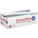 Dynarex SecureStrip Adhesive Wound Closure - Sterile - 1/8" x 3" - Box