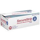 Dynarex SecureStrip Adhesive Wound Closure - Sterile - 0.25" x 4" - box