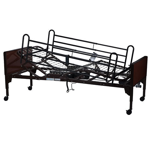 Dynarex Semi Electric Home Care Bed - Full Length Bed Rail