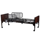 Dynarex Semi Electric Home Care Bed - Half-Length Bed Rail