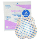 Dynarex SiliGentle Foam Dressing- Silicone Bordered - Bordered Large Sacral - 9" x 9"