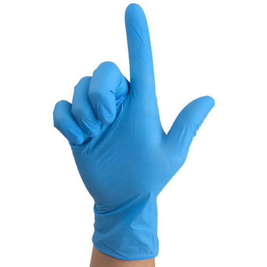 Dynarex Sterile Nitrile Exam Gloves - Demo Pointer Finger