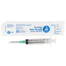 Dynarex Syringes With Needle - 10 cc - 21 G, 1"