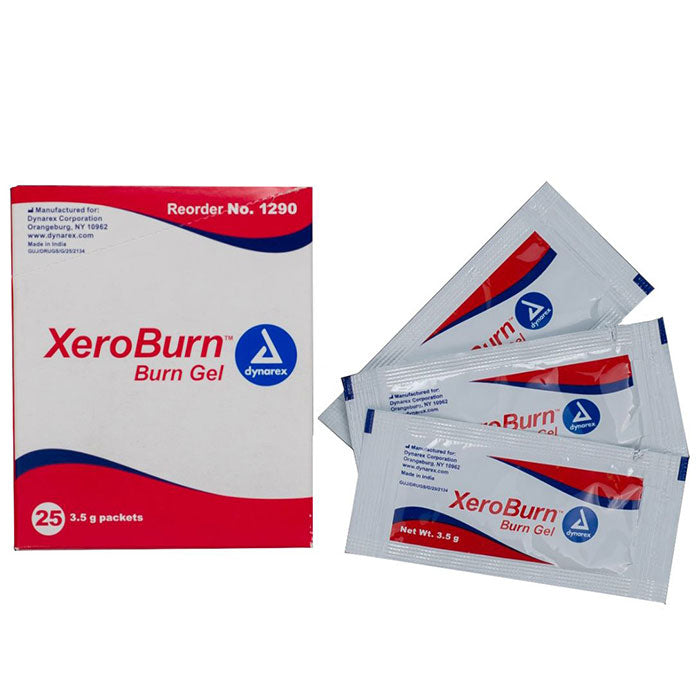 Dynarex XeroBurn Burn Gel - 25 Pack