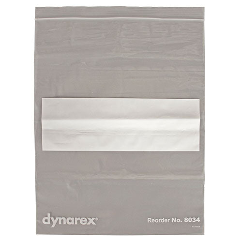 Dynarex Zip Closure Plastic Bags - 10" x 13" - 2 mil