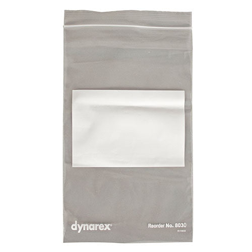 Dynarex Zip Closure Plastic Bags - 3" x 5" - 2 mil