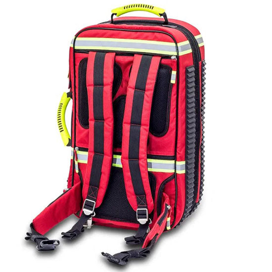 Elite Bags Emerairs Infection Control Rescue Backpack - Back with Straps