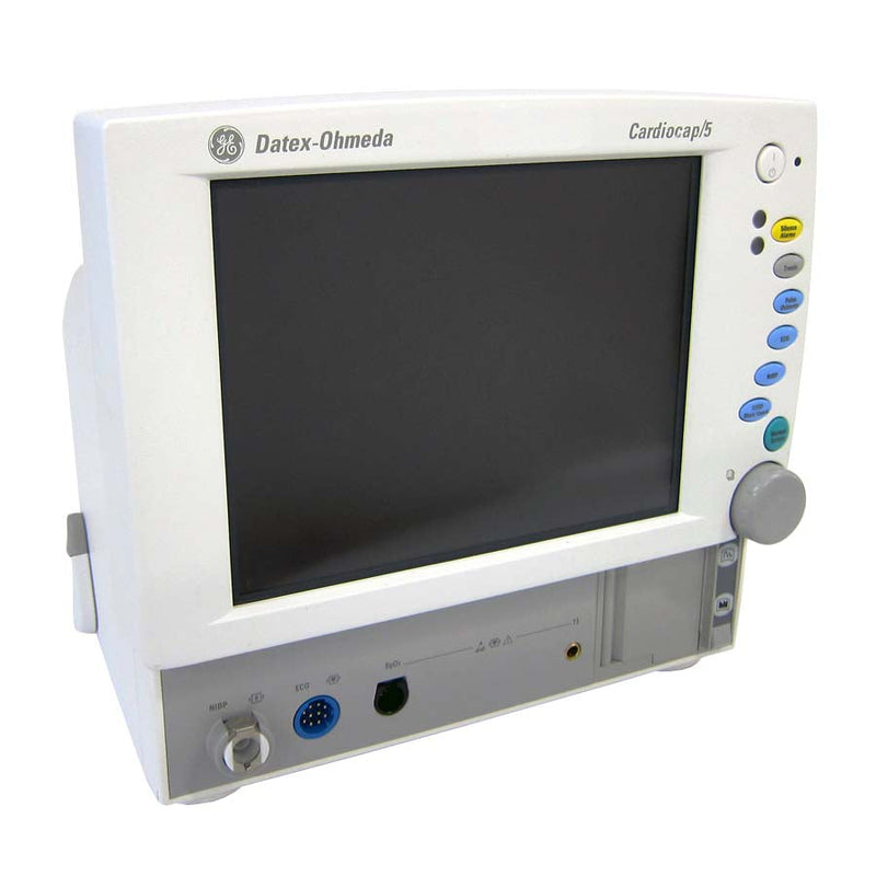 GE Datex-Ohmeda Cardiocap/5 Patient Monitor - Datex-Ohmeda Enhanced Pulse Oximetry (N-XOSAT option)