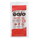 GOJO Cherry Gel Pumice Hand Cleaner - 0.5 fl oz Packets - 50/Carton