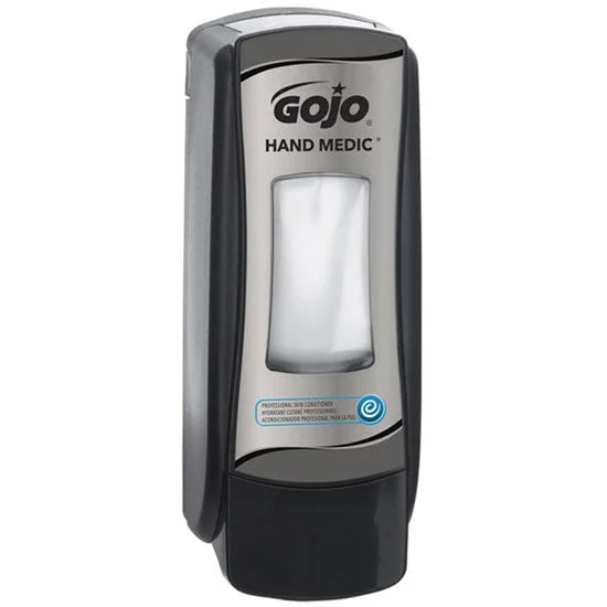 GOJO HAND MEDIC ADX-7 Skin Conditioner Dispenser - Chrome/Black (6/Case)