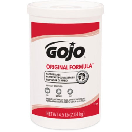 GOJO ORIGINAL FORMULA Hand Cleaner - 4.5 lb Plastic Cartridge