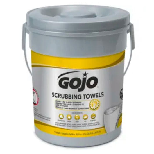 GOJO Scrubbing Towels - Bucket of 72