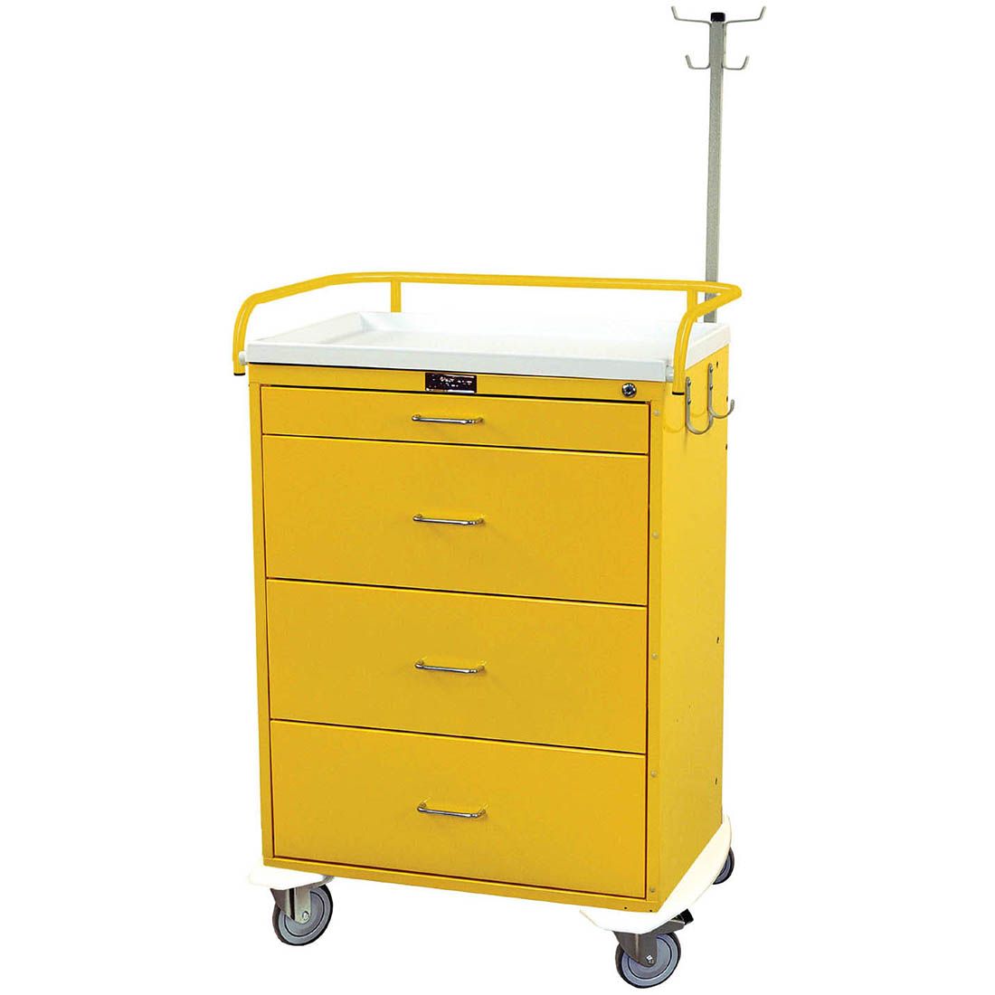Harloff 6521 Classic Line 4 Drawer Infection Control Cart