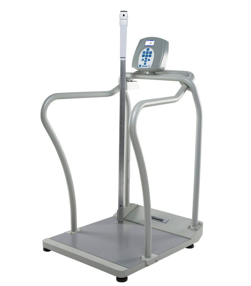 Health o meter 2101 Digital Platform Scale - With Height Rod
