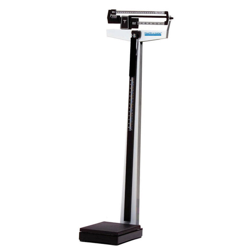 Health o meter 402LB Mechanical Beam Scale with Height Rod