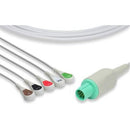 Hellige One Piece ECG Cable - 5