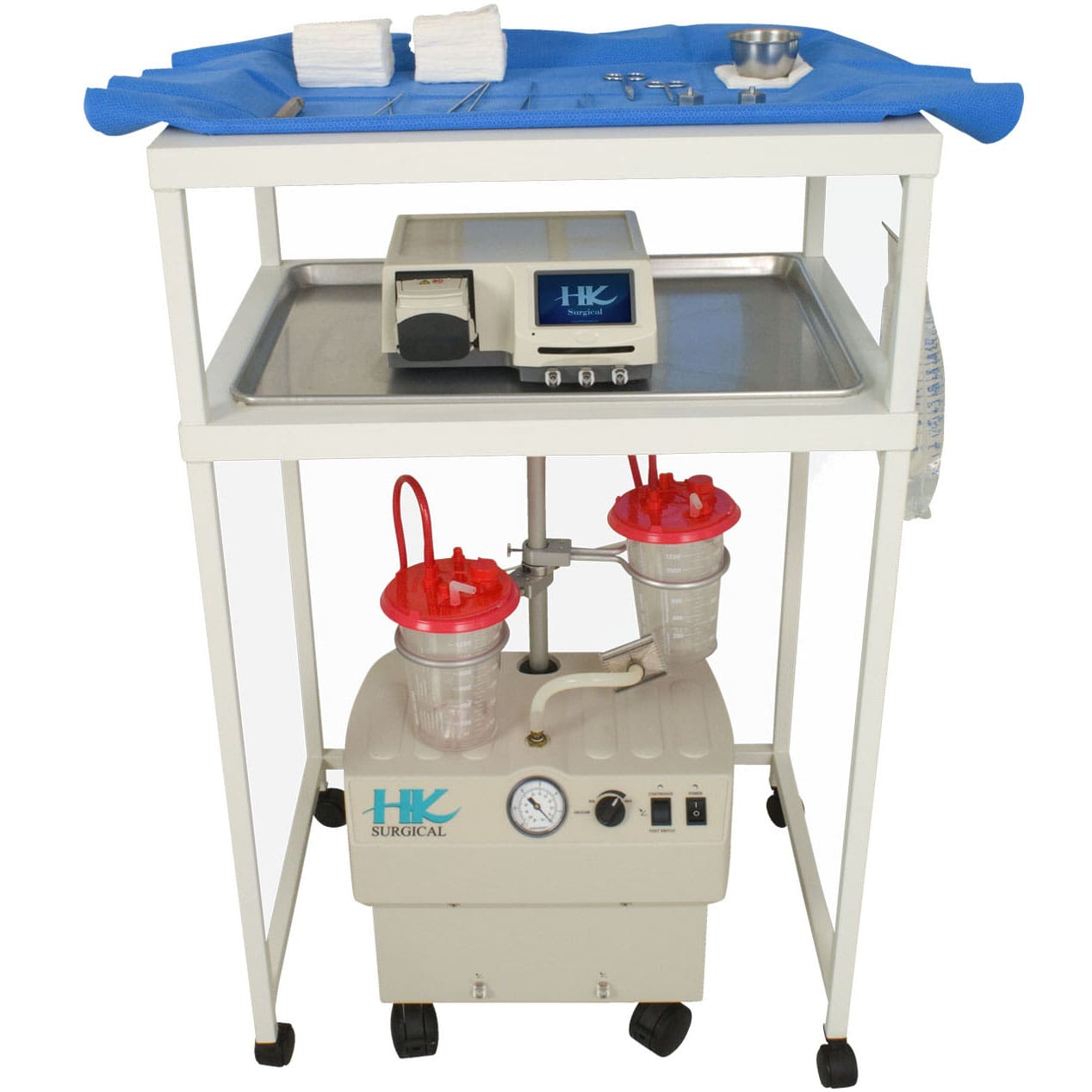 HK Surgical Klein Cart with equipment