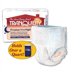 Principle Business Tranquility Premium Overnight Disposable Absorbent Underwear